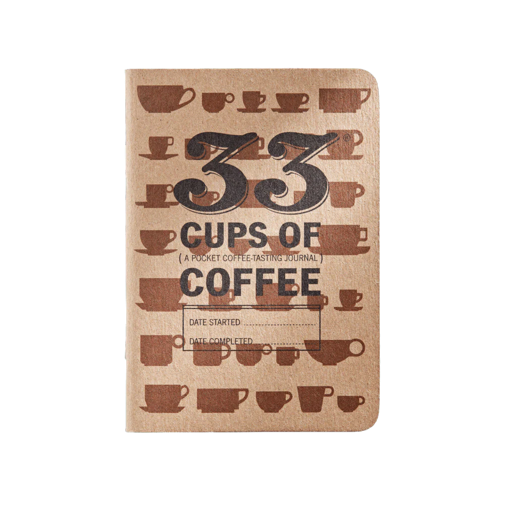 33 Cups of Coffee Tasting Journal Sightglass Edition