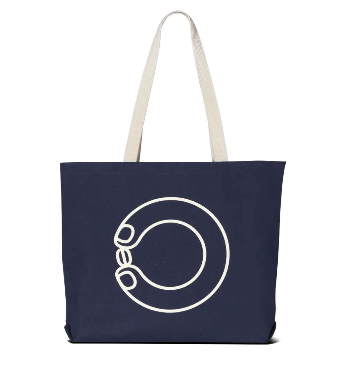 Carefully Selected Bean Tote in Navy